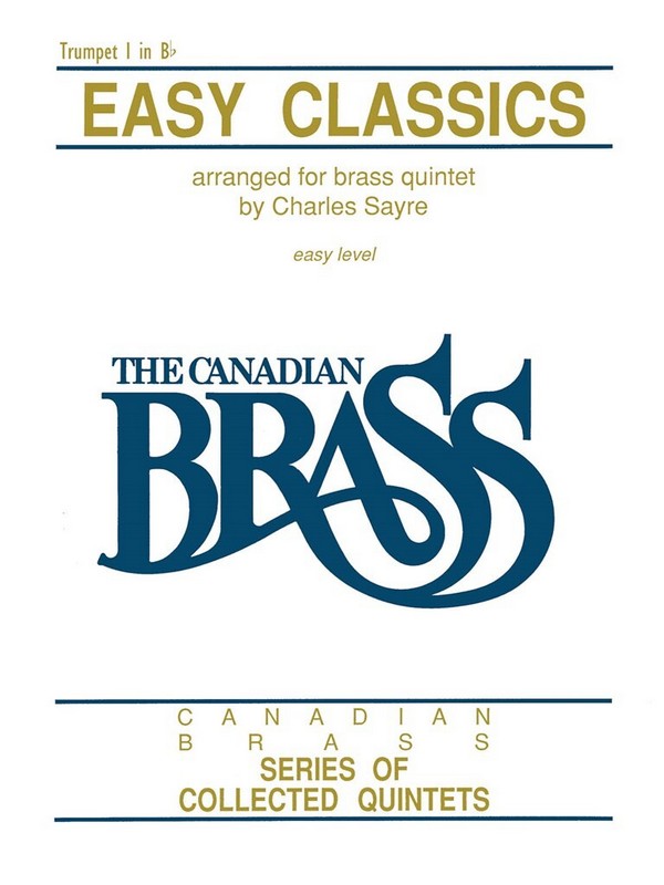 Easy Classics for 2 trumpets, horn in F,