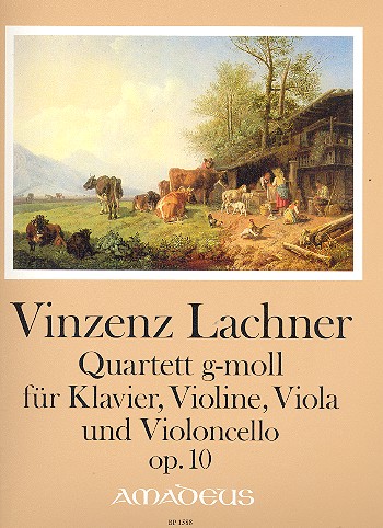 Quartett g-Moll op.10 für Klavier,