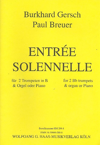 Entrée solennelle für 2 Trompeten