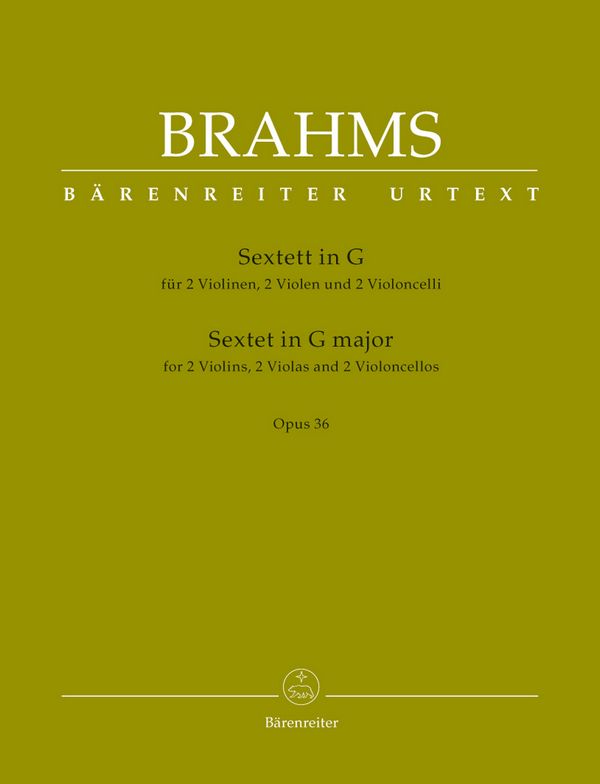 Sextett G-Dur op.36 für 2 Violinen,