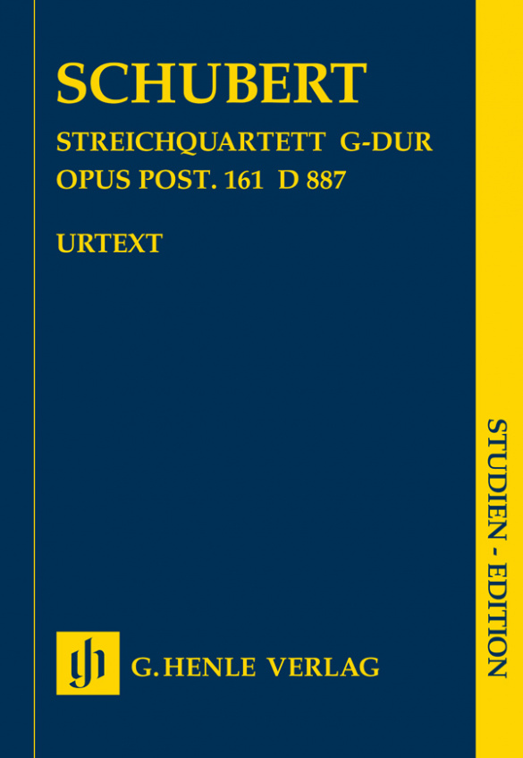 Streichquartett G-Dur op.posth.161 D887