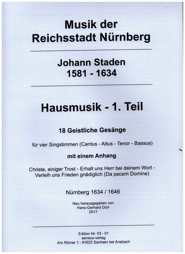 Hausmusik Band 1