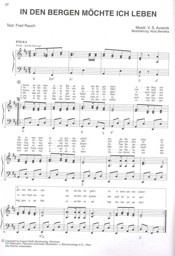 Slavko Avsenik und seine Original Oberkrainer - Welterfolge