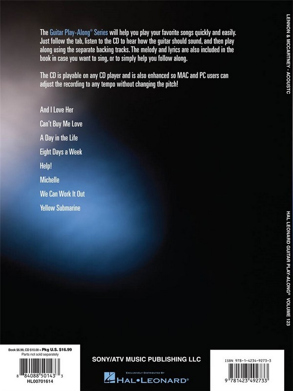 Lennon and McCartney Acoustic (+CD):