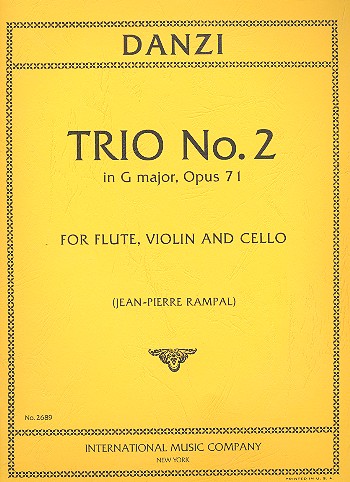 Trio in G Major no.2 op.71
