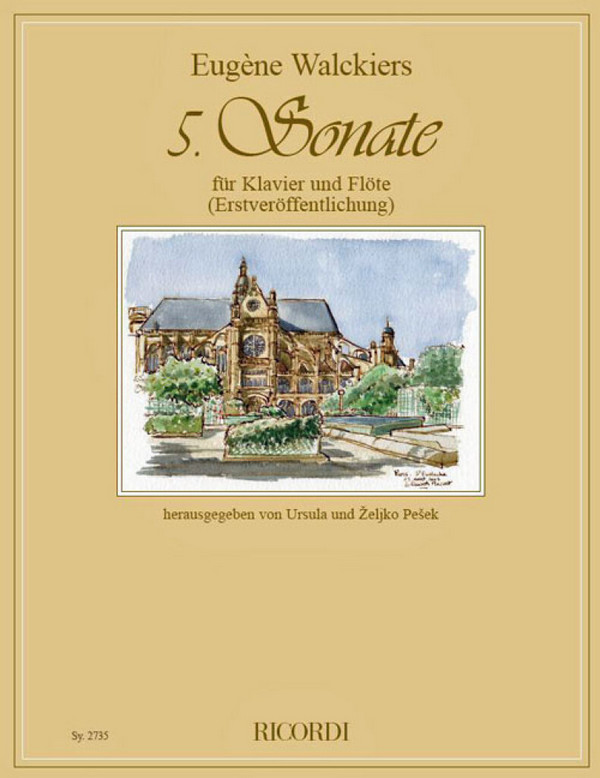 Sonate Nr.5 für Flöte und Klavier
