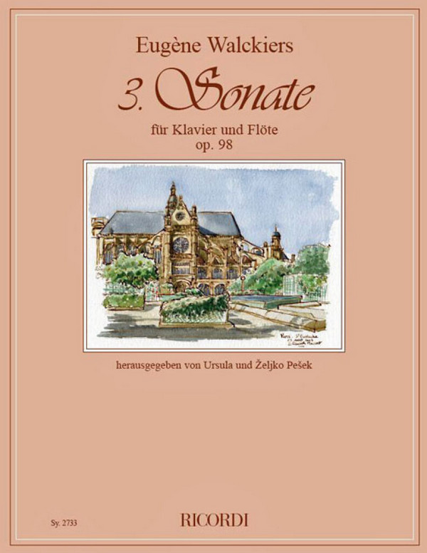 Sonate Nr.3 op.98 für Flöte und Klavier