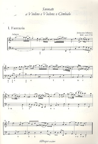 Suonate a violino e violone (cimbalo)