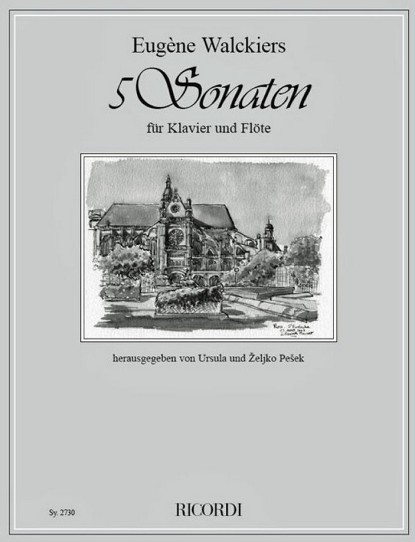 Sonaten Nr.1-5 für Flöte und Klavier