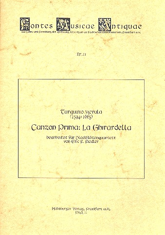 La Ghiradella für 4 Blockflöten (SATB)