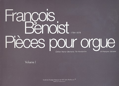 Pièces pour orgue vol.1
