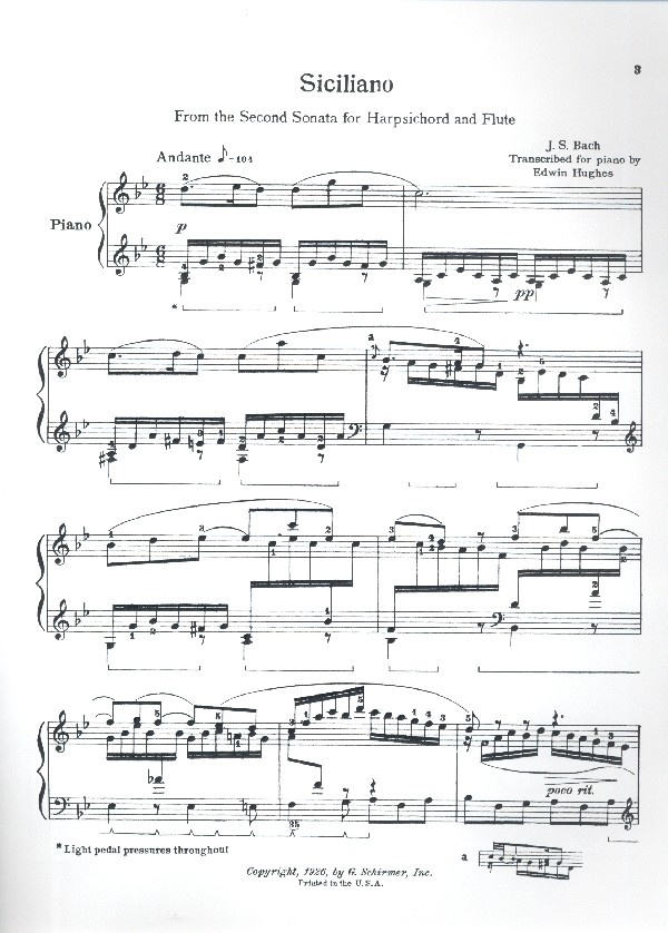 Siciliano BWV1031 forpiano