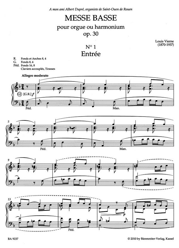 Sämtliche Orgelwerke Band 9