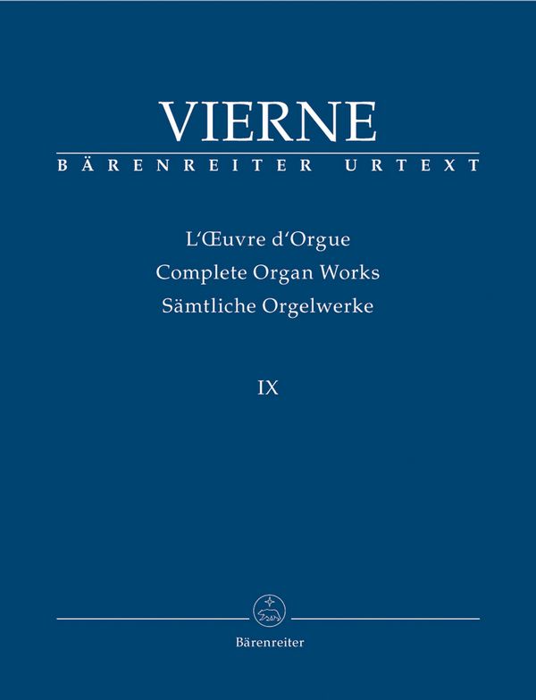 Sämtliche Orgelwerke Band 9