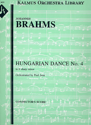 Hungarian Dance in f Sharp Minor no.4