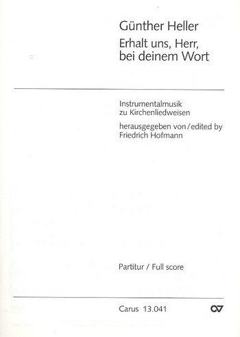 Erhalt uns Herr bei deinem Wort für 2 Trompeten,