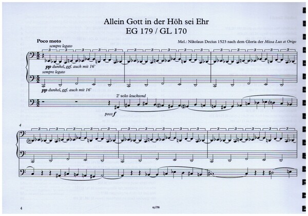 Kleines neues Orgelbüchlein 2