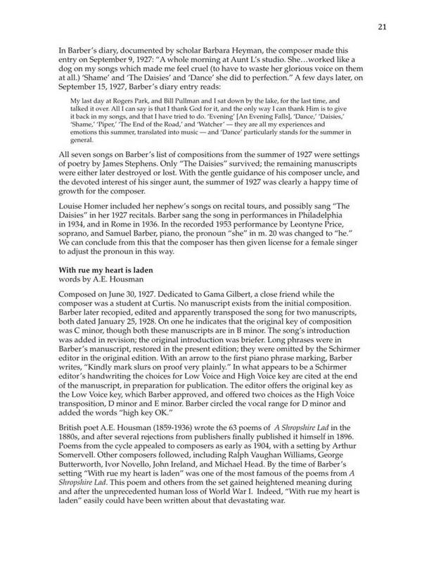 65 Songs for high voice and piano