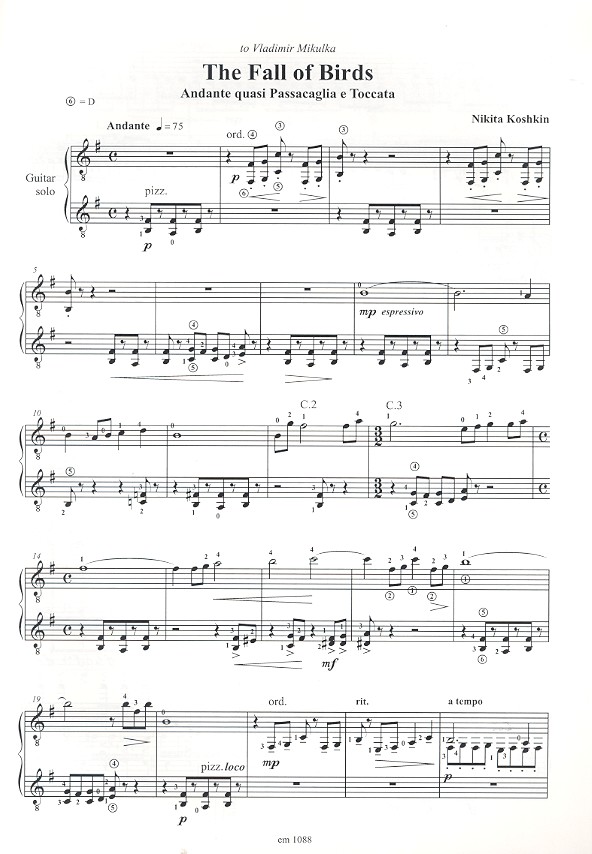 The Fall of the Birds