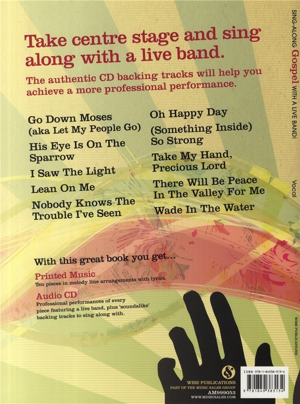 Singalong Gospel with a Live Band (+CD):