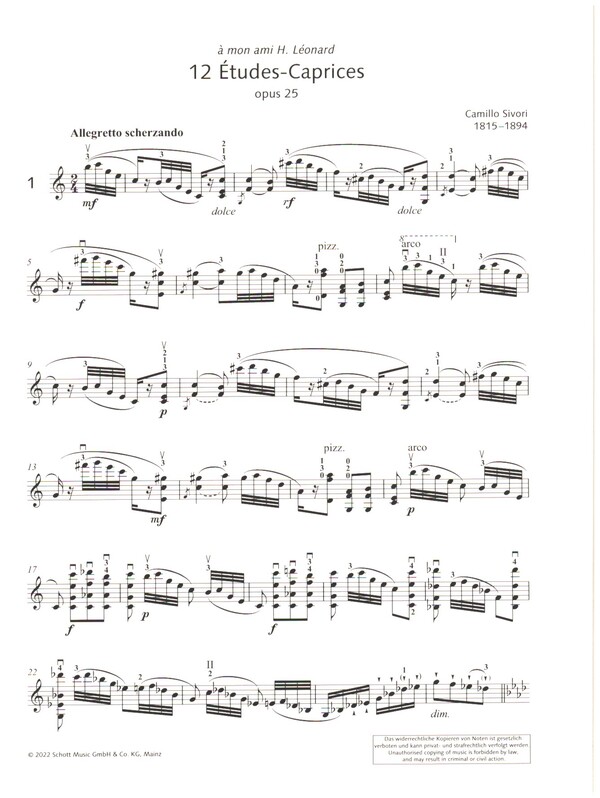 12 Etudes-Caprices op.25