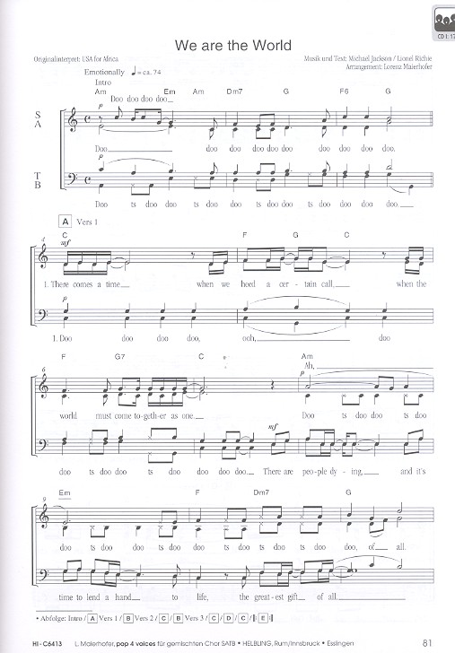 Pop 4 Voices