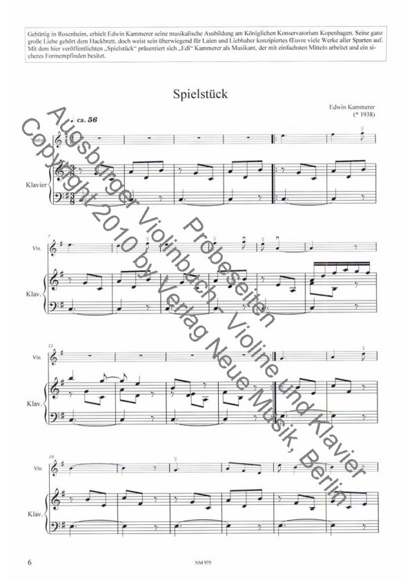 Neue Töne - Augsburger Violinbuch Band 2