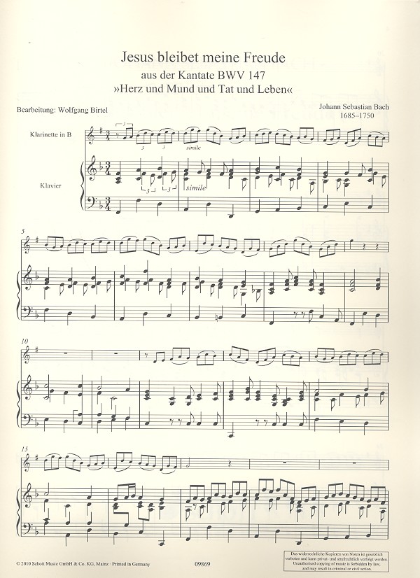 Jesus bleibet meine Freude BWV147