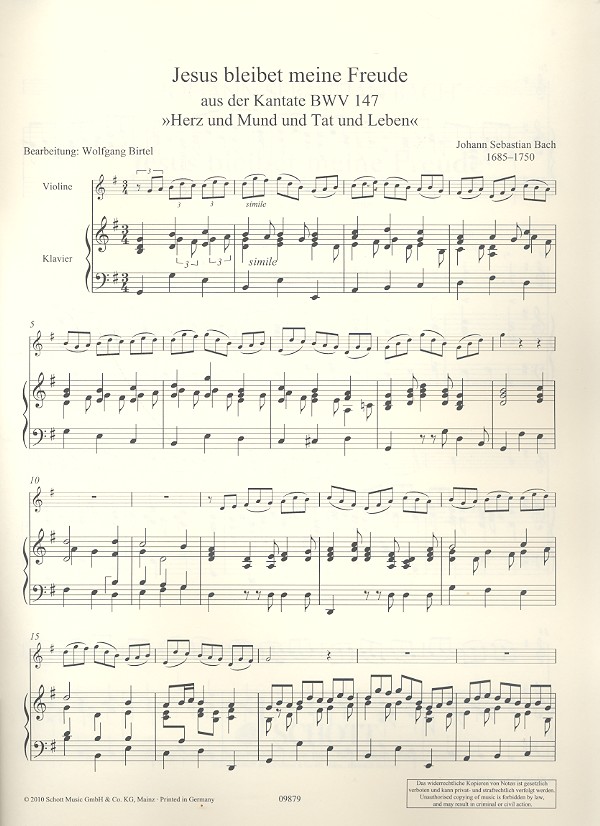 Jesus bleibet meine Freude BWV147