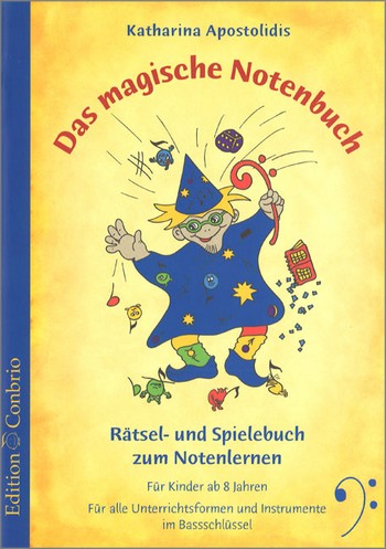 Das magische Notenbuch Bassschlüssel