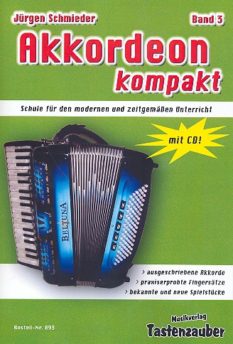 Akkordeon kompakt Band 3 (+CD)