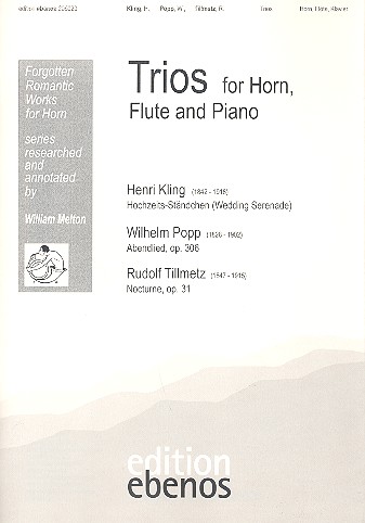 Trios für Horn, Flöte und Klavier