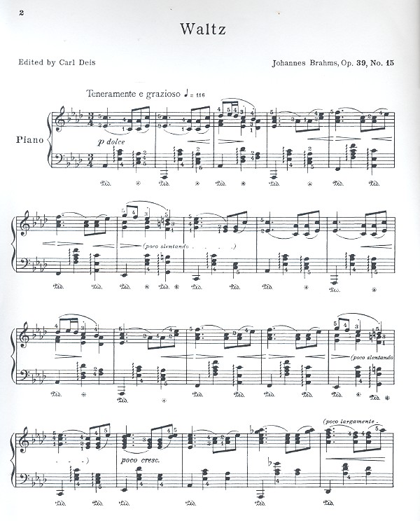 Walzer As-Dur op.39,15