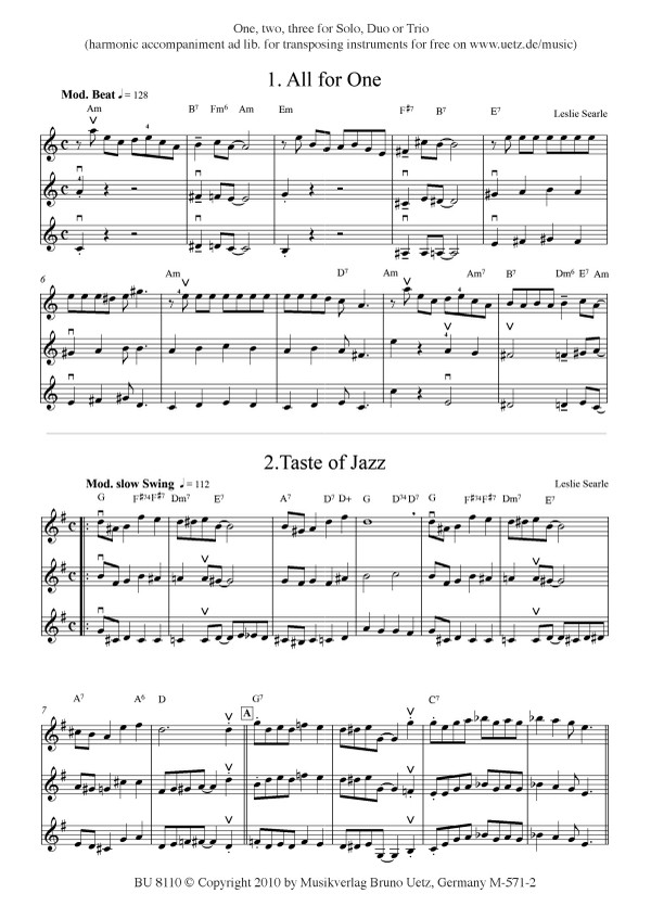 One two three for You Band 3