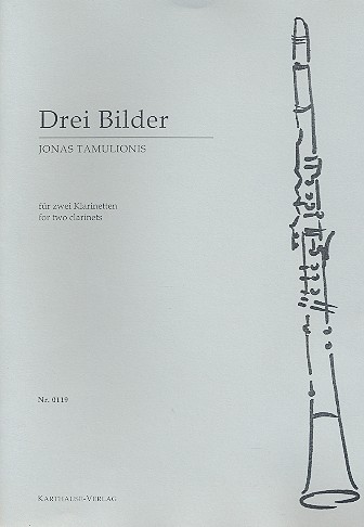 3 Bilder für 2 Klarinetten