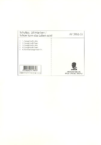 Lili Marleen  / Schön kann das Leben sein