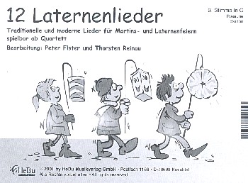 12 Laternenlieder für 4-stimmiges