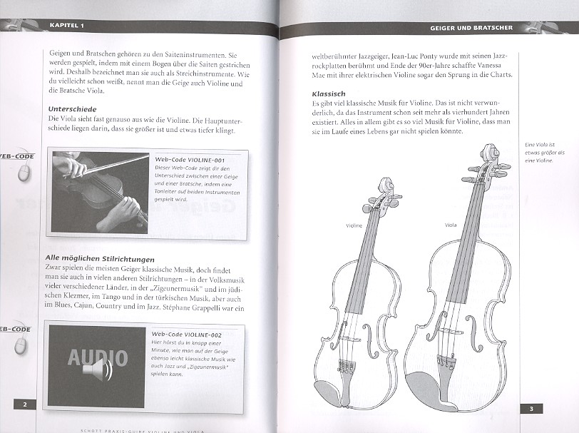 Schott Praxis-Guide Violine und Viola