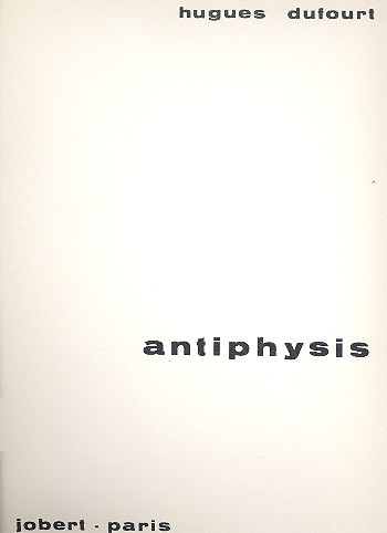 Antiphysis für Flöte und Kammerorchester