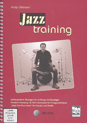Jazz Training (+DVD): für Schlagzeug