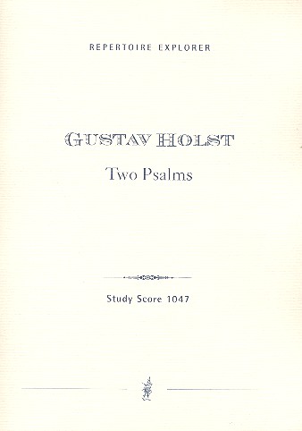 2 Psalms for mixed chorus, orchestra