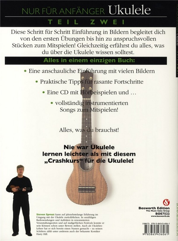 Nur für Anfänger Band 2 (+CD) für Ukulele