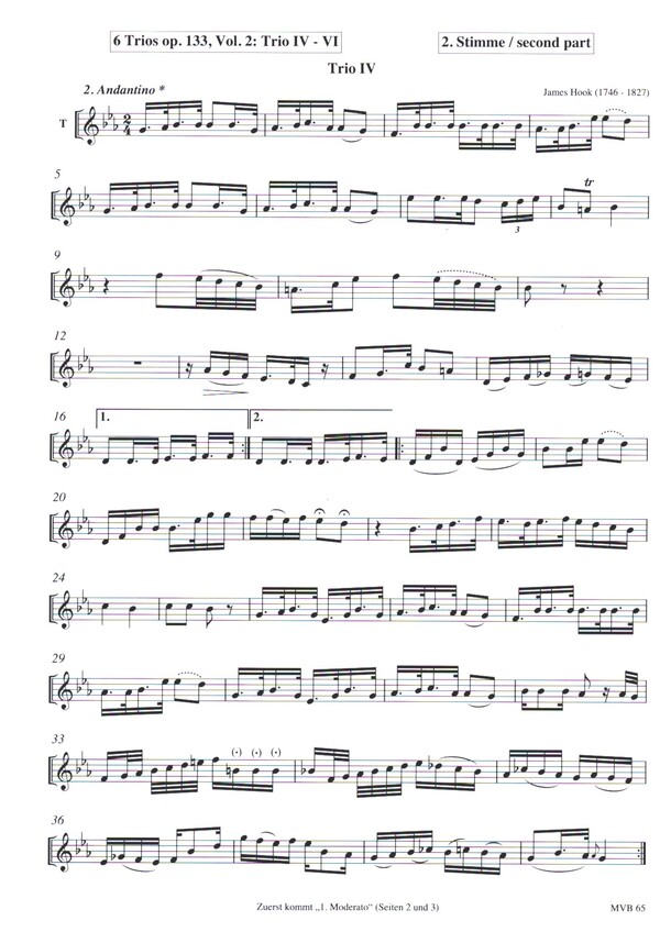 6 Trios op.133 Band 2 (Nr.4-6)