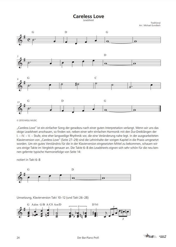 Der Bar Piano Profi (+Download)