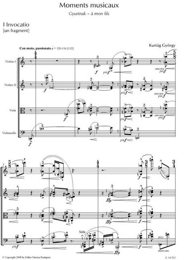 6 Moments musicaux op.44 für