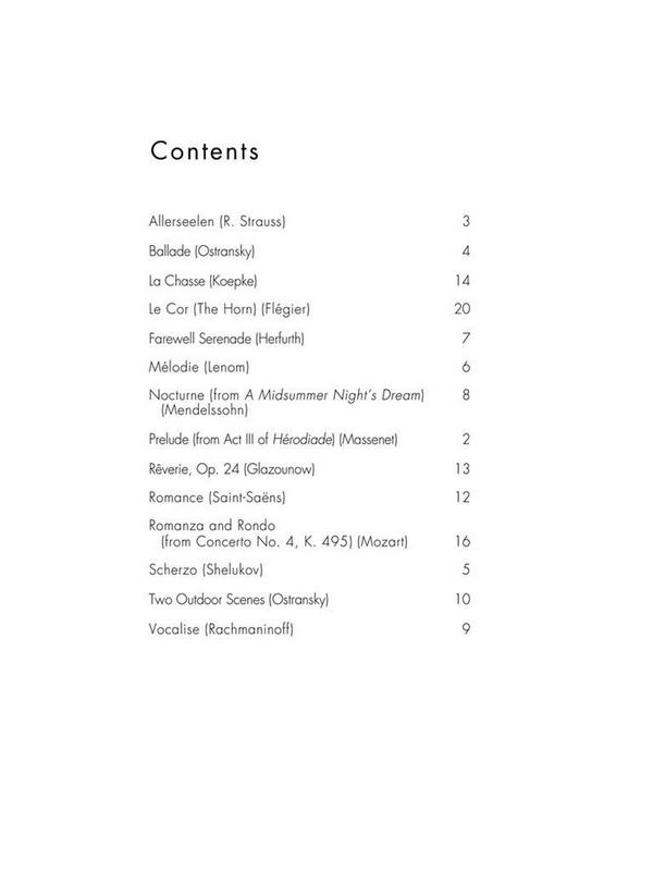 Concert and Contest Collection (+Online Audio)