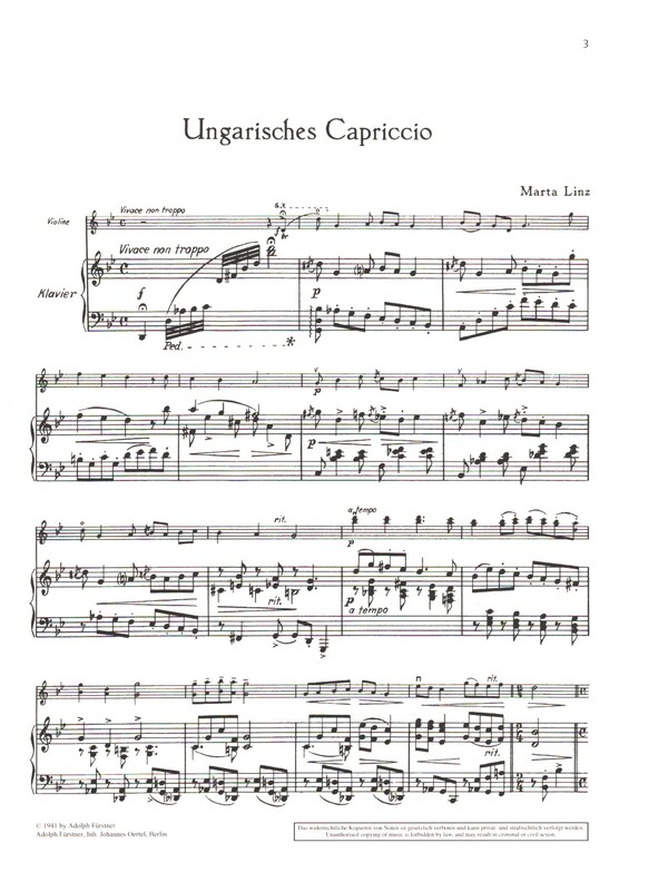 Ungarisches Capriccio (1941)
