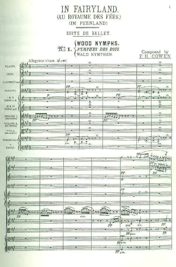 In Fairyland für Orchester