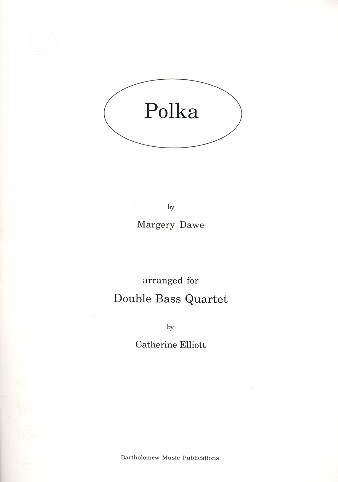 Polka for 4 double basses