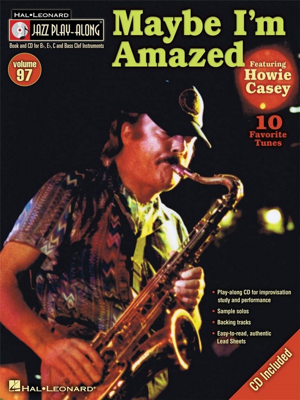 Maybe I'm amazed - Howie Casey (+CD):